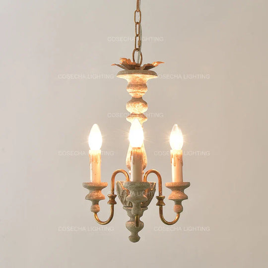 Vintage Wooden Chandeliers - Retro Suspension Lighting For Kitchen Baby Room Nursery Loft And