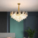 Light Luxury Crystal Chandelier - Post - Modern Elegance For Creative Living Dining And Bedrooms