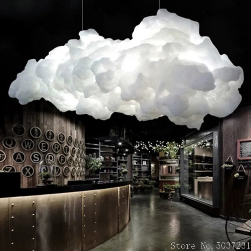 Post Modern Cloud Chandelier Lights - Ideal For Bars Cafes And Living Room Bedroom Decor Unique