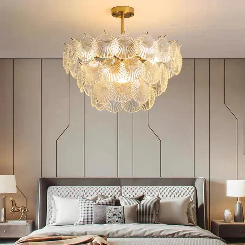 Nordic Postmodern Glass Chandelier - Simple Elegance For Your Living Room Dining Bedroom And Study