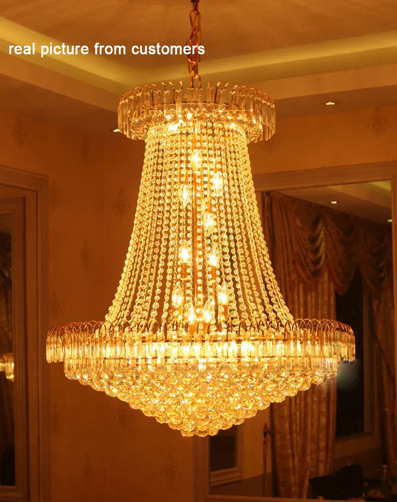 60Cm Lustres Chandeliers - Elegant Home Decor For Living Rooms Dining And Restaurants Chandelier