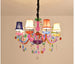 Bohemian Tiffany Style Crystal Chandelier - Vibrant Home Decor Lighting Chandelier