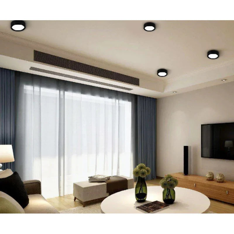 Ultra - Thin Led Downlight - Choose From 5W 10W 15W Or 20W Surface Mounted Ceiling Lamps For