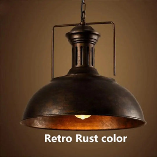 Vintage Country Loft Pendant Light - Illuminate Your Villa Cafe Bookstore Or Pub With Industrial