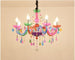 Bohemian Tiffany Style Crystal Chandelier - Vibrant Home Decor Lighting Chandelier