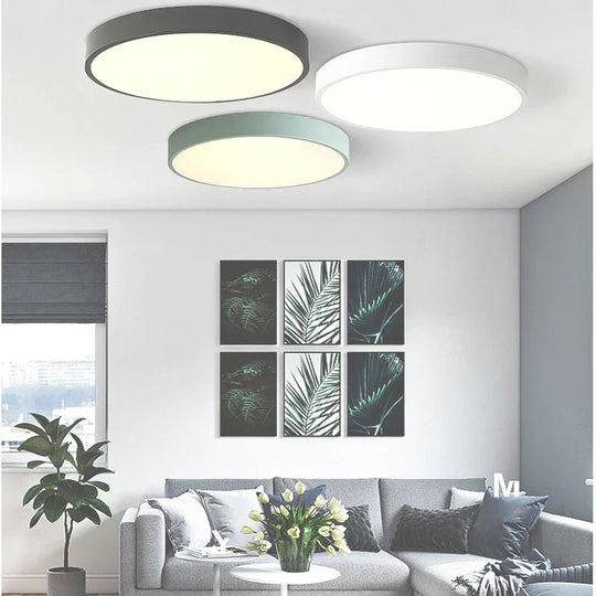 New Modern Led Ultra - Thin Ceiling Light With Remote Control Ceiling Light