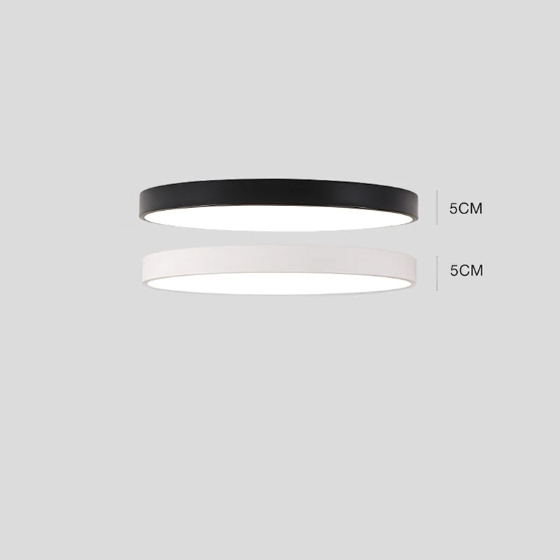 Multicolor Ultra - Thin Led Round Ceiling Light With Remote Control Ceiling Light