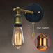 Adjustable Industrial Metal Wall Lamp - Vintage Lighting With Pull Chain Switch Wall Lamp