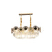 Light Luxury Crystal Chandelier - Post - Modern Elegance For Creative Living Dining And Bedrooms