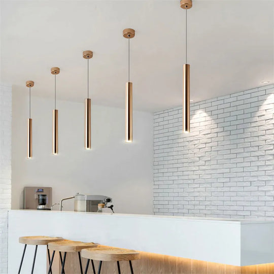 Ella’s Nordic Long Tube Pendant Lights