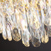 Light Luxury Crystal Chandelier - Post - Modern Elegance For Creative Living Dining And Bedrooms