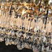 Elegant Led E14 Postmodern Gold Chandelier - A Ring Tassel Crystal Fixture For Dining Rooms Adding