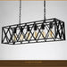 Elena’s Retro Loft 6 Bulb Industrial Chandelier Pendant Lights