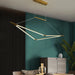 Contemporary Rc + Dimmable Chandelier - Perfect For Living Rooms Dining And Kitchens In Black White