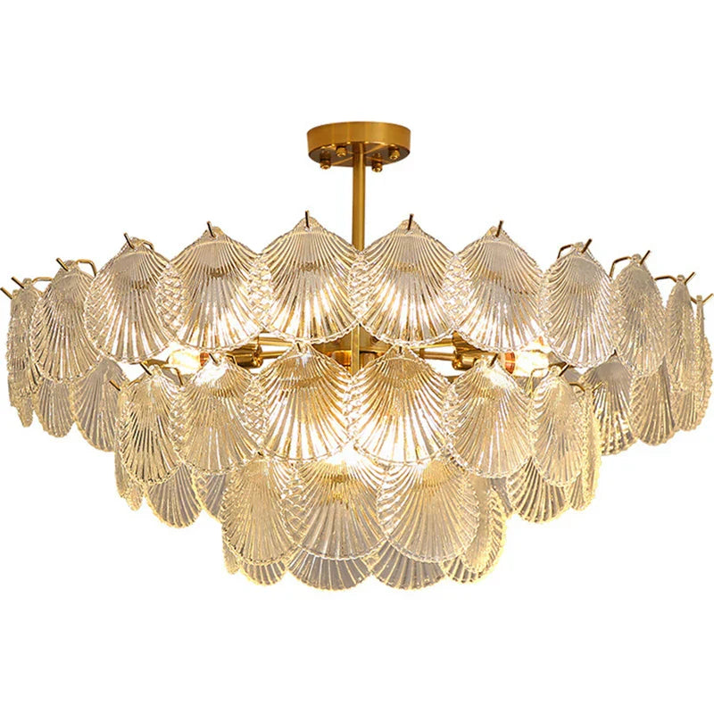 Nordic Postmodern Glass Chandelier - Simple Elegance For Your Living Room Dining Bedroom And Study