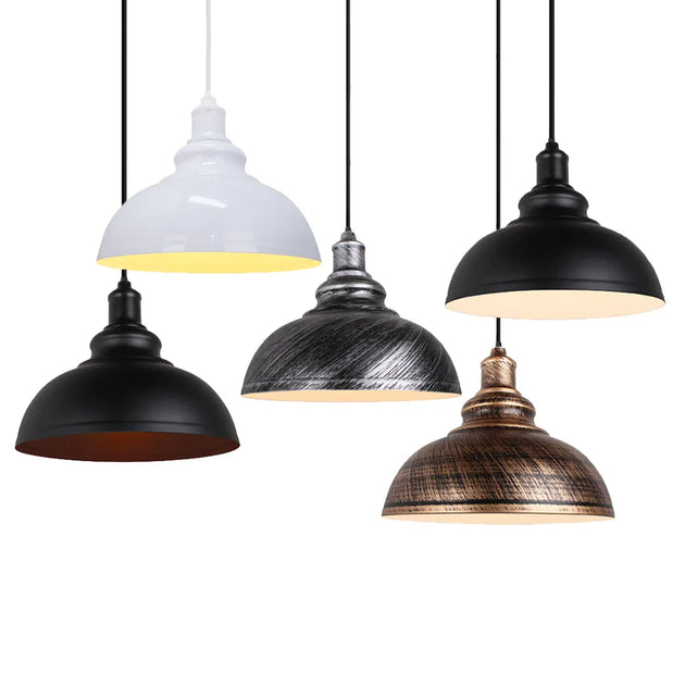 Vintage Loft Retro Industrial Pendant Lights For Home Kitchen And Bar Lighting - E27 Socket