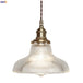 Nordic Style Copper Pendant Light Fixtures - Modern Glass Hanging Lamp For Kitchen Dining And