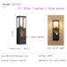 Anaïs’s Waterproof Solar Led Outdoor Light - Chic Garden And Street Lamps Wall