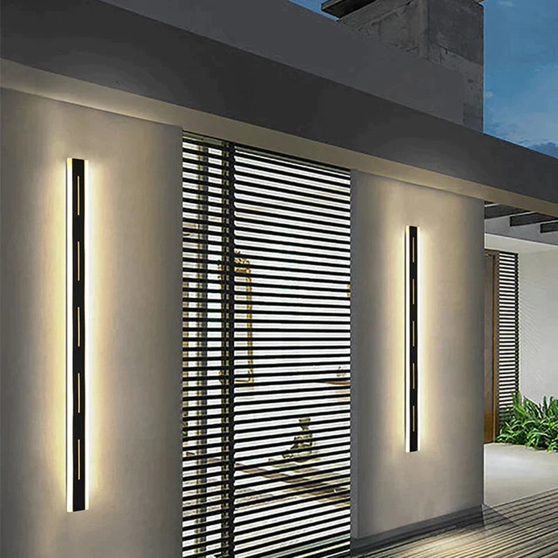 Eva’s Waterproof Aluminum Led Outdoor Wall Lamp - Remote Controlled Garden Porch Sconce Lamps