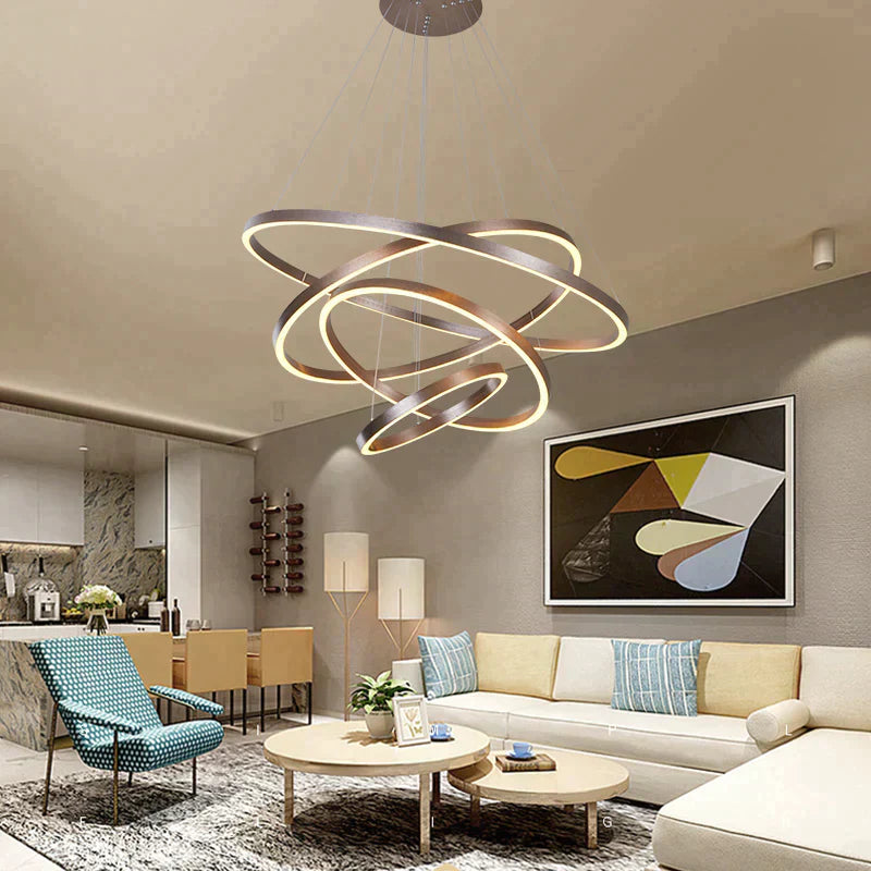 Unveiling Modern Elegance: Cascading Circle Pendant Lights For Any Space