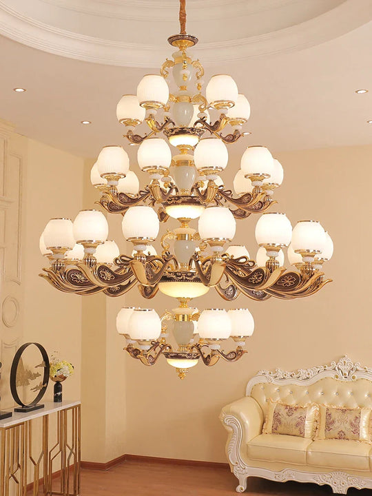 European Style Large Chandelier - Elegance For Living Rooms Hotels Villas And Grand Hallways