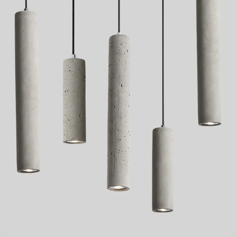 Nordic Modern Cement Pendant Lamp - Contemporary Lighting For Bedrooms Restaurants And More Lights