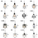 Luna Industrial Retro Style Pendant Light Lights