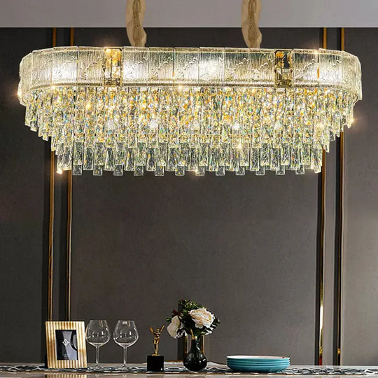 High - End Crystal Chandelier - Elegance And Artistry For Villa Living Spaces Chandelier