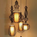 American Birdcage Retro Chandelier With Creative Hollow Design For Living Room Elegance Pendant