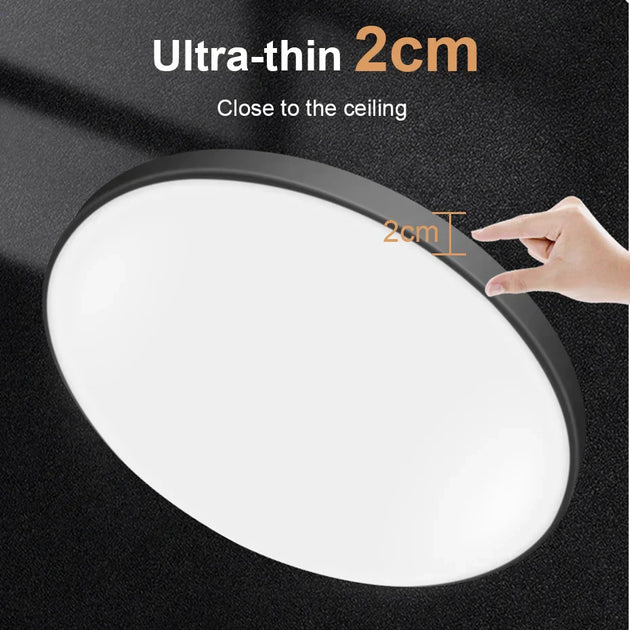 Versatile Led Panel Light - Choose From 12W 24W 36W Or 48W Radar Sensor Regular Downlight For