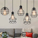 Luna Industrial Retro Style Pendant Light Lights