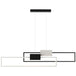 Sleek Led Rectangular Pendant Lights - Contemporary Lighting For Living Dining Kitchen And More