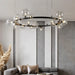 Designer Bubble Ball Chandelier - Nordic Glass Lighting For Dining Living Room And Bar Pendant