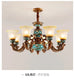 New European Vintage Resin Chandelier - Create A Luxurious Atmosphere In Your Villa Restaurant Or