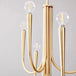 Swoop Arm Chandelier - Retro Elegance For Luxurious Living And Dining Spaces Ceiling Light