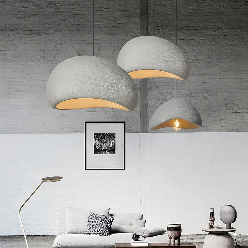 Meera - Minimalist Nordic Wabi Sabi Led Pendant Lights Stylish Dining Room Lighting Fixture’