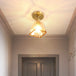 Nordic Creative Cup Ceiling Light For Dining Room Bedroom Hallway Entrance Balcony Kitchen Lamp