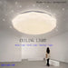 Starry Sky Led Ceiling Lamp - Modern Lighting Fixture For Dining Room Living And Bedroom 36W 24W