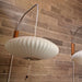 Japandi Design Nelson Wall Lamp - Hand - Woven Silk Light For Elegant Living Room And Bedroom Decor