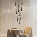 Contemporary Stair Chandelier - Elevate Your Duplex Apartment With Nordic Loft Elegance Pendant