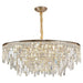 New Modern Crystal Chandelier - Effortless Elegance For Living Dining And Bedroom Spaces Chandelier