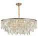 New Modern Crystal Chandelier - Effortless Elegance For Living Dining And Bedroom Spaces Chandelier