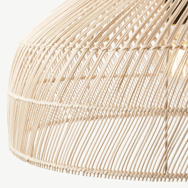 Modern Creative Handcrafted Rattan Art Lampshade Chandelier - Designer - Inspired Lighting Fixtures