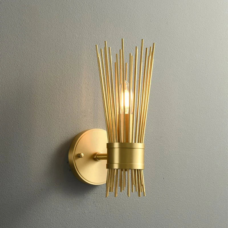 Julio’s Modern Style Brass Wall Lamp - Elegant Lighting For Your Living Spaces Wall Lamp