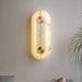 Nordic Modern Creative Marble Wall Lamp - Gold Copper Accents And Led Sconce For Stylish Living