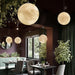 Modern Wabi - Sabi Frp Moon Led Pendant Lights - Unique Decor Chandelier For Living And Dining