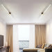 Modern Led Simple Long Strip Ceiling Light - Indoor Lighting Fixture For Bedroom Hall Balcony Aisle