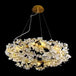 Circle Branch Crystal Chandelier - Luxury Led Lighting For Living Rooms Restaurants And Hotel