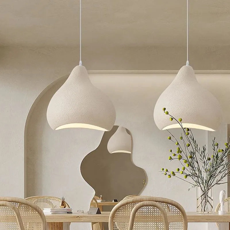 Minimalism Wabi Sabi E27 Led Pendant Lights - Perfect For Dining Rooms Bars And Nordic Bar Decor