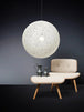 Nordic Rattan Weaving Spherical Chandelier Led Pendant Lights For Living Room Loft Hanging Lamp